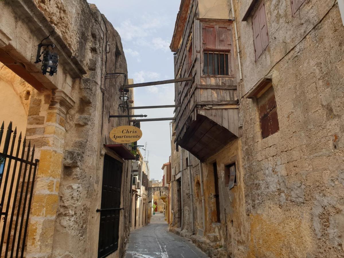 Chris Αpartments Old Town Apartment Rhodes City ภายนอก รูปภาพ